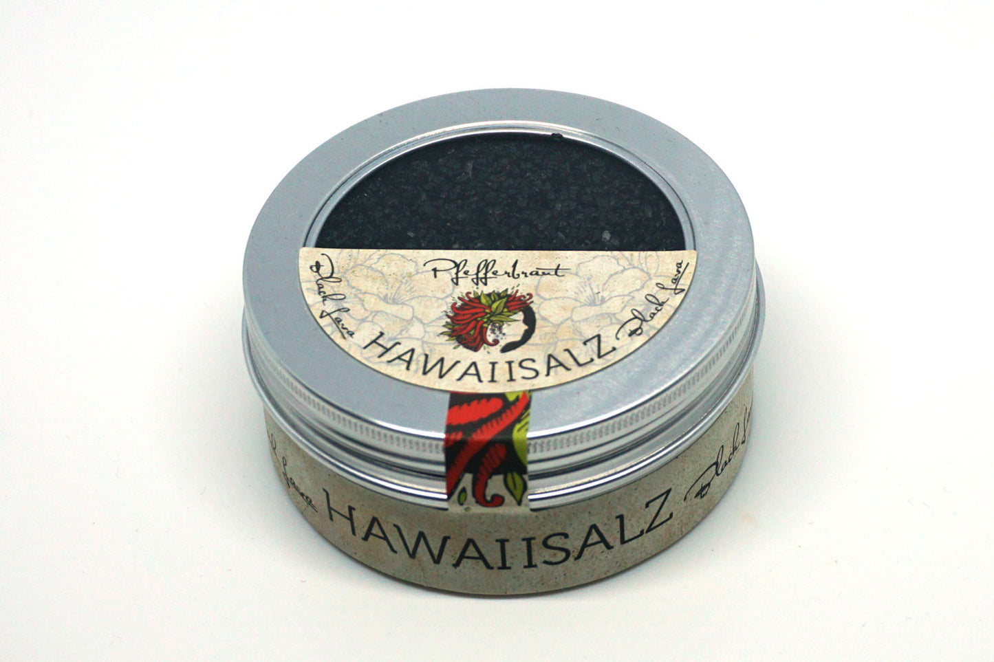 schwarzes Hawaii Salz Black Lava