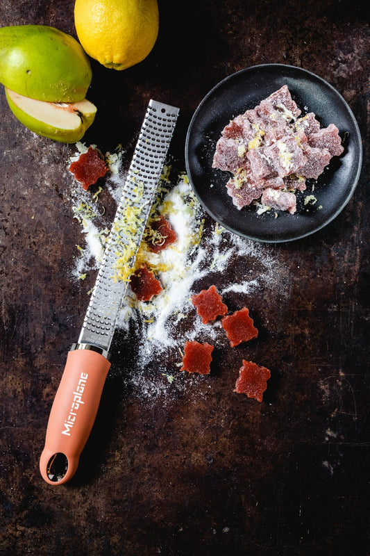 Microplane Premium Zester Reibe Zimt orange