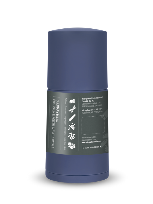 Microplane Gewürzmühle 2in1 Denim Blue