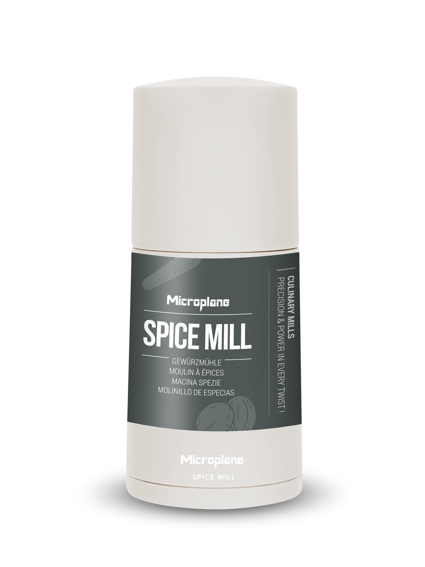 Microplane Gewürzmühle 2in1 Cashmere Beige