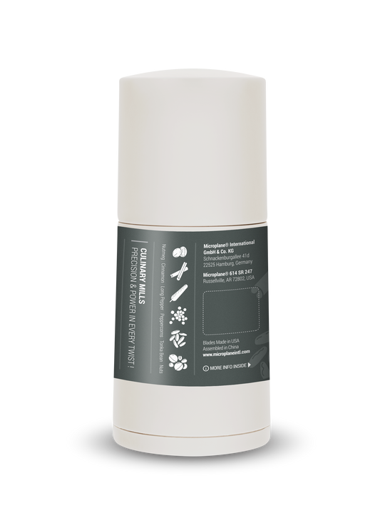 Microplane Gewürzmühle 2in1 Cashmere Beige