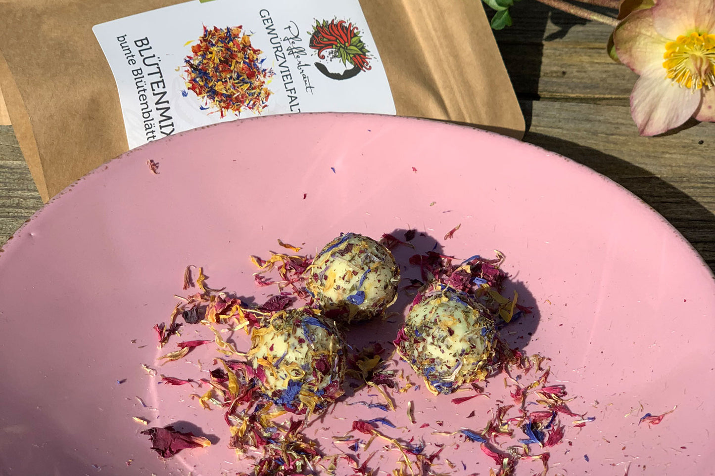 Blütenmix - essbare Blüten