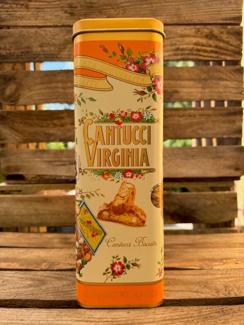 Cantucci Virginia - Mandelgebäck in ansprechender Metalldose 250 g