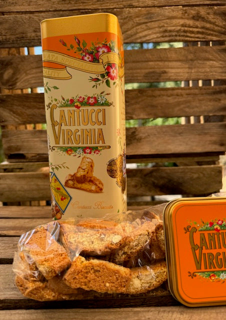 Cantucci Virginia - Mandelgebäck in ansprechender Metalldose 250 g
