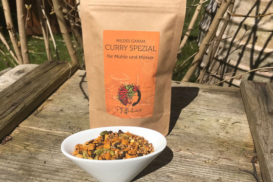 Curry Spezial - mildes Garam grob für die Mühle
