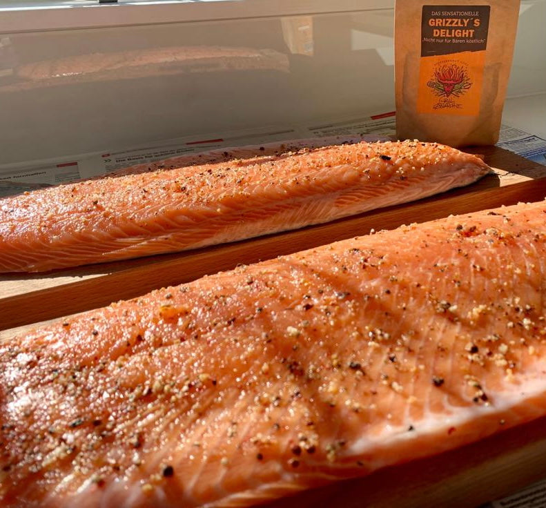 Grizzly´s Delight - nicht nur für Bären köstlich - Flammlachs