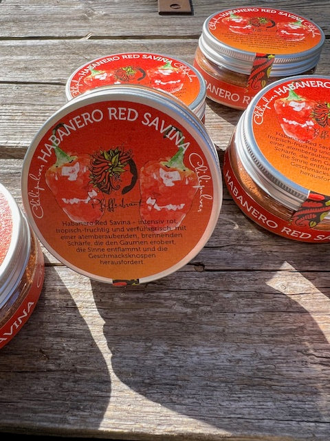 Habanero Red Savina Chili Pulver