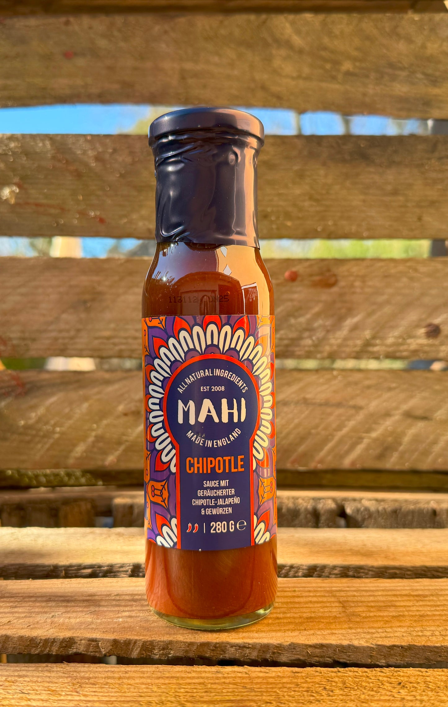 Mahi Grillsauce mit Chipotle 280g MHD 05/25 MUSS RAUS