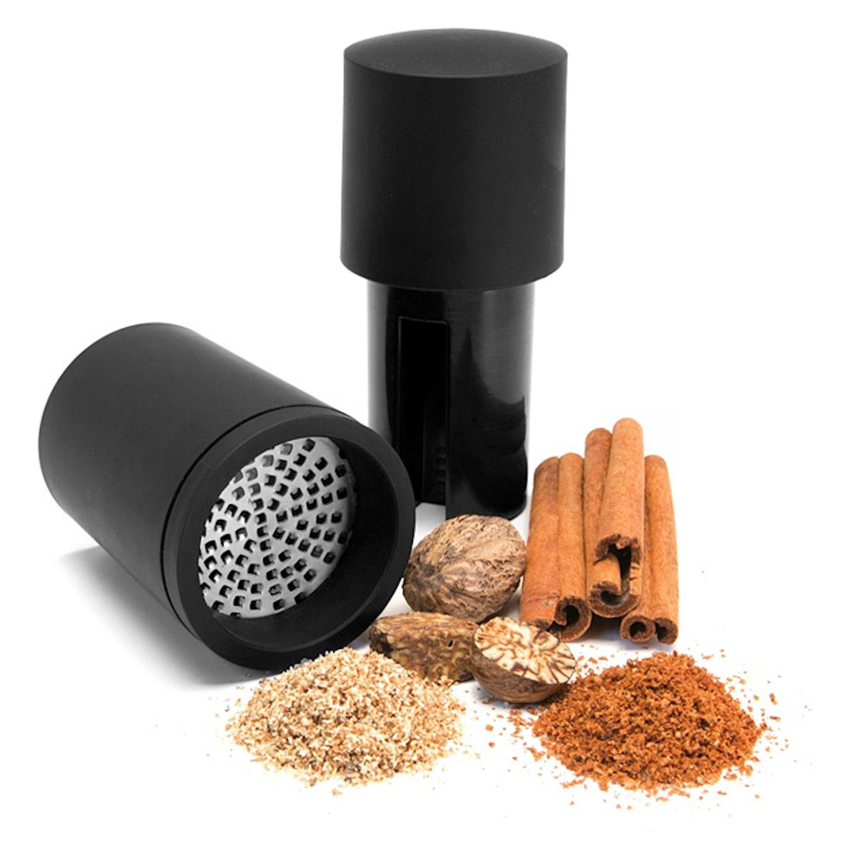 Microplane Gewürzmühle 2in1 schwarz