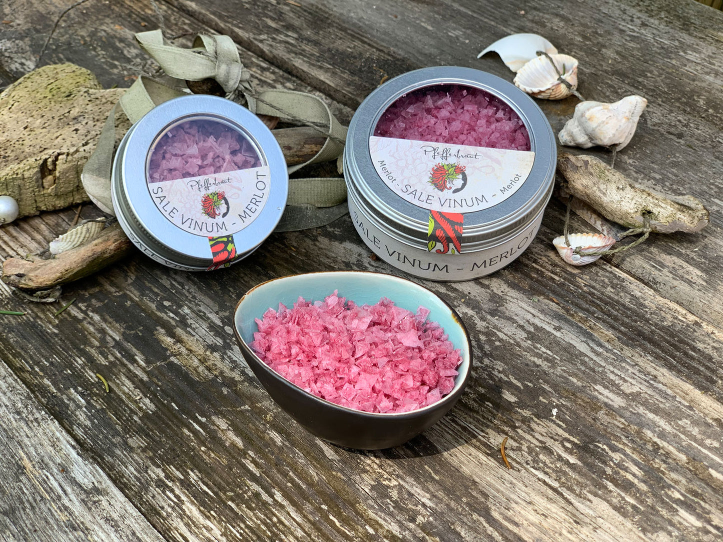 Sale Vinum Merlot - Manufaktursalz Pyramiden-Fleur de Sel