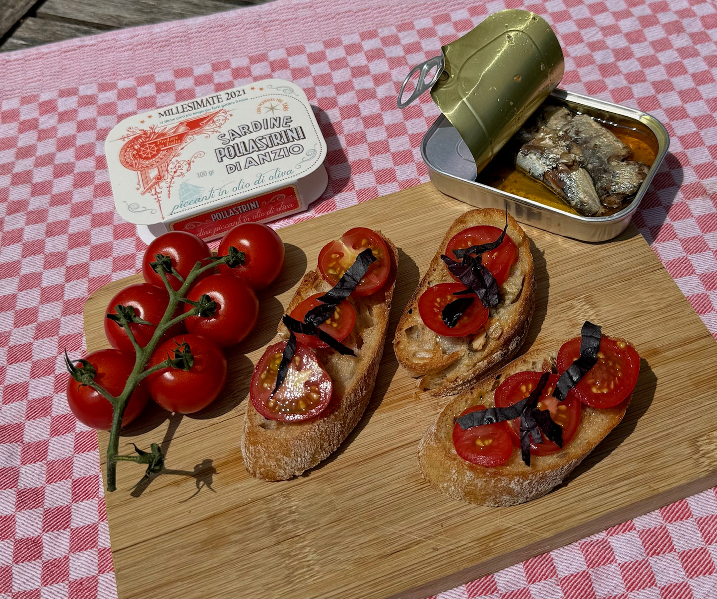 Pollastrini Jahrgangssardinen in Olivenöl mit Chili "picante"