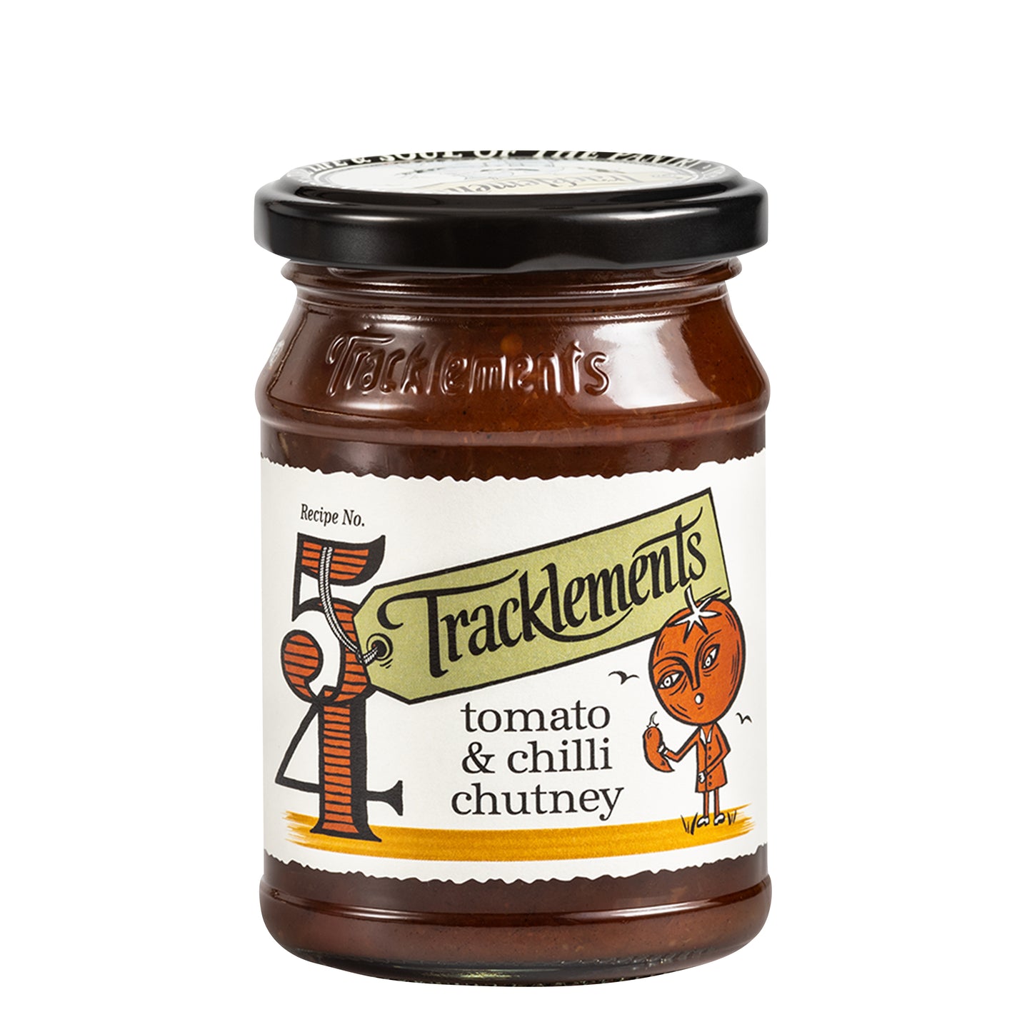Tracklements Chutney mit Tomaten & Chili 250g - tomato & chili chutney aus England