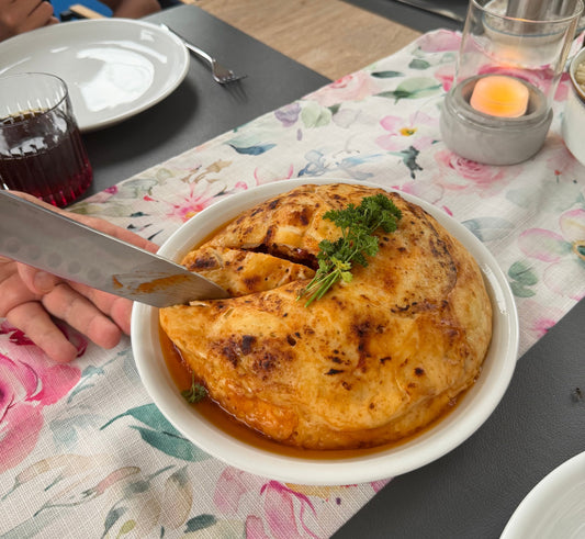 Keshi Yena - gefüllter Provolone goes Curacao