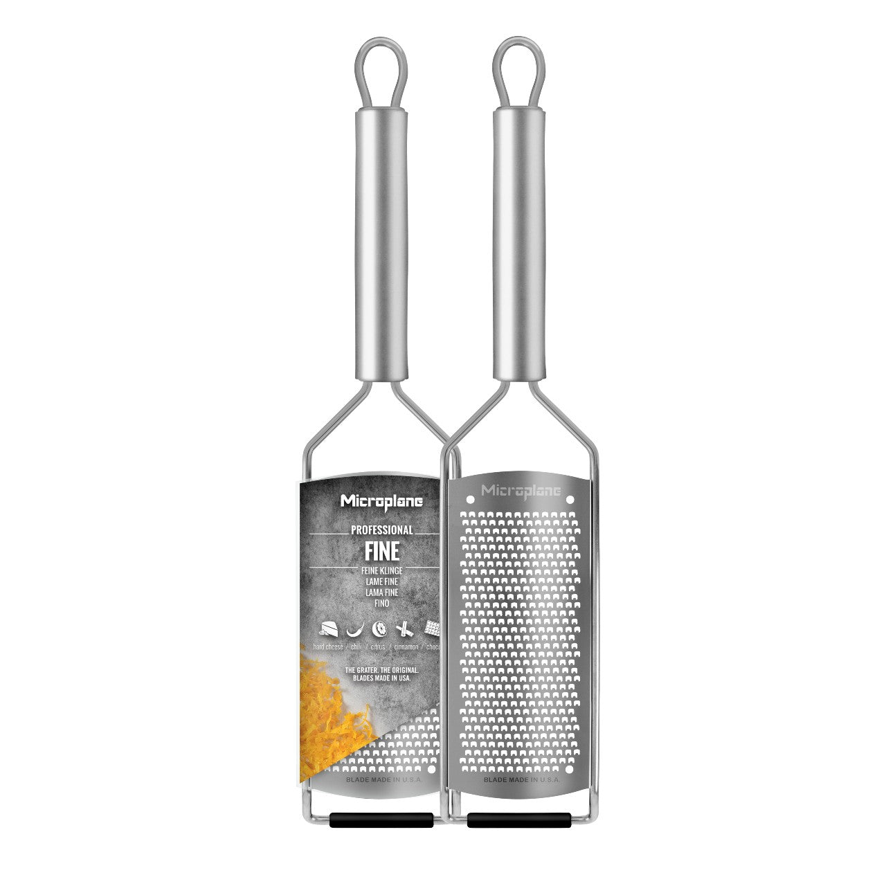 Microplane Professional Serie feine Reibe Edelstahl – Pfefferbraut