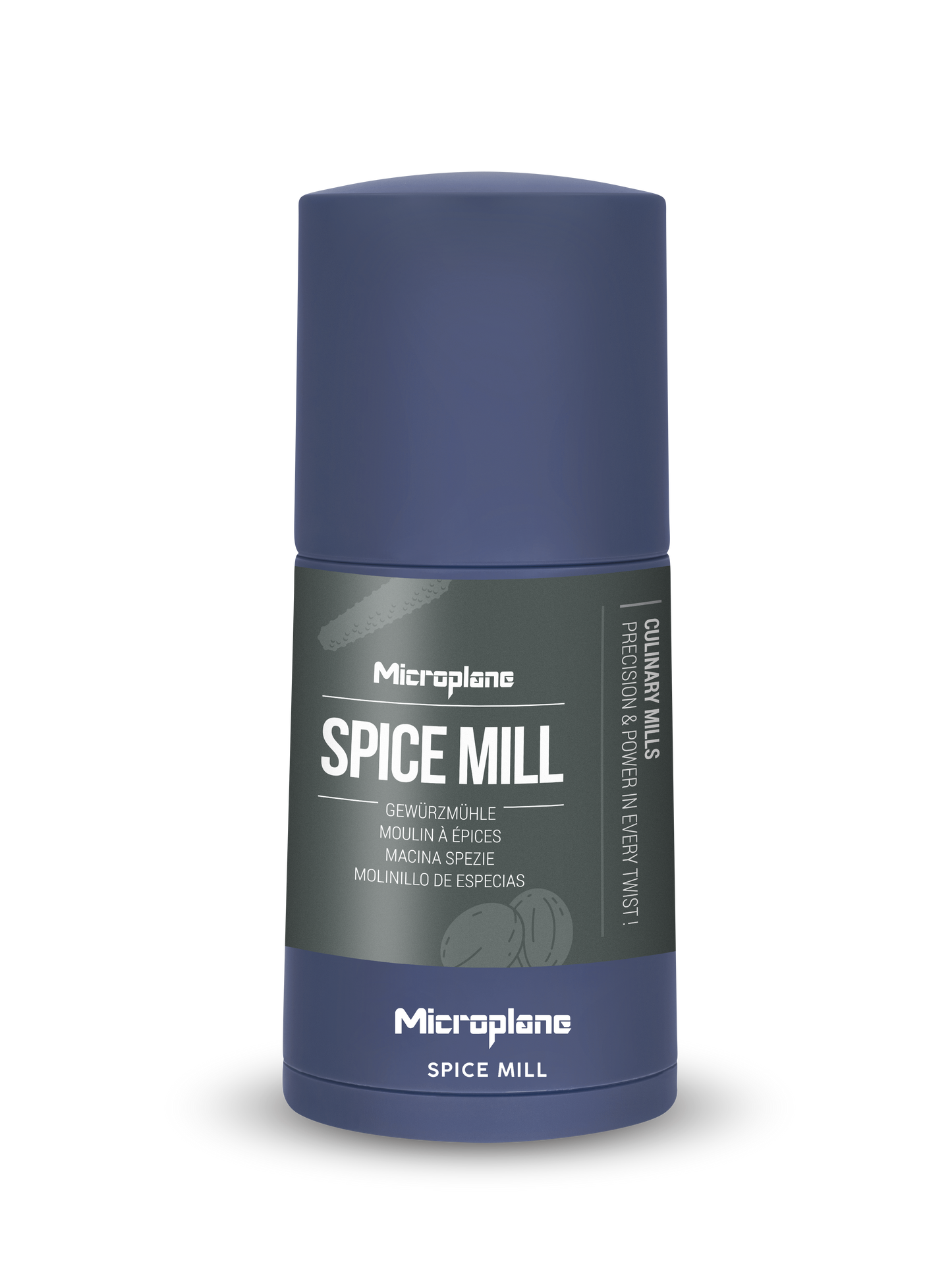 Microplane Gewürzmühle 2in1 Denim Blue